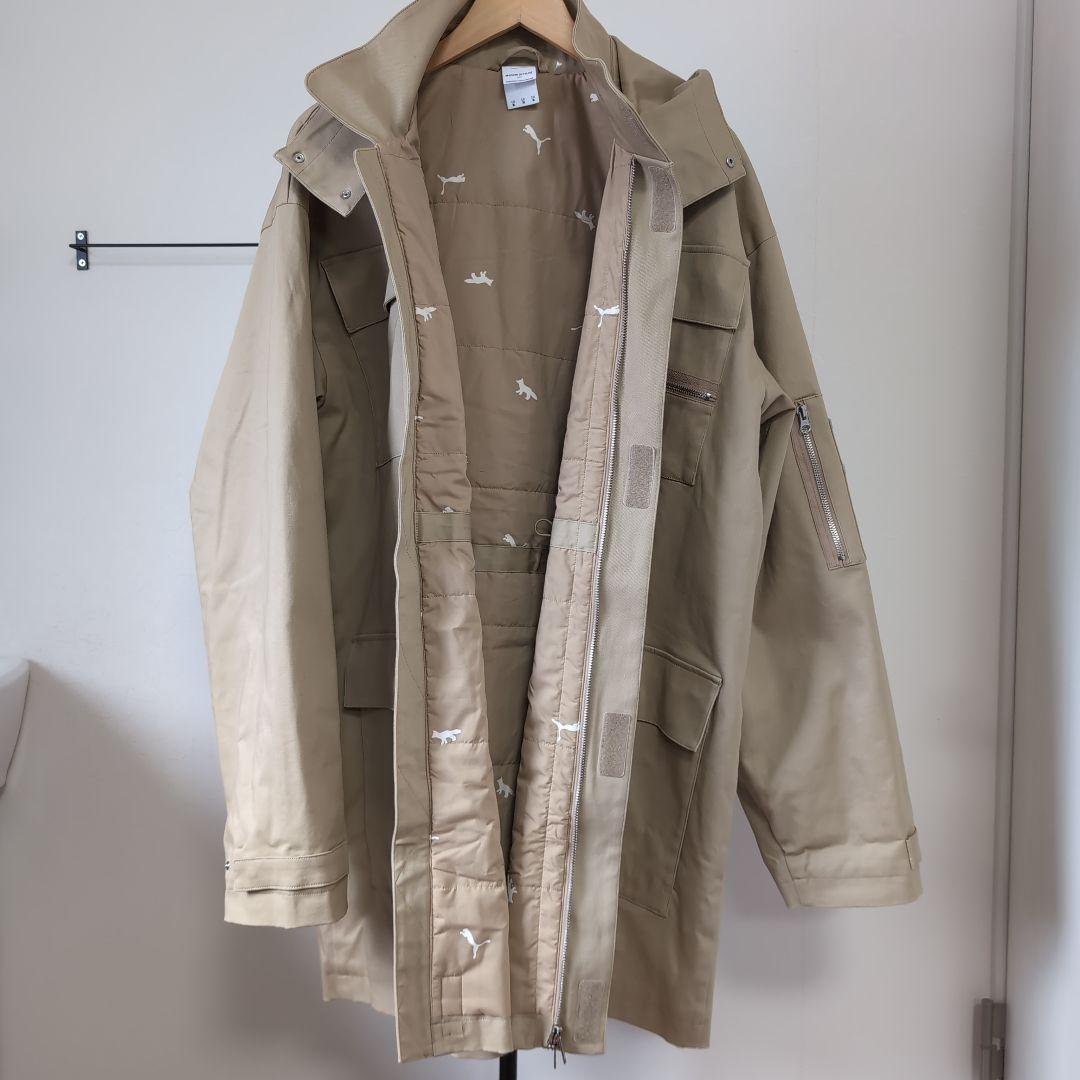 MAISON KITSUNE×PUMA　コラボミリタリージャケットXL～XXL
