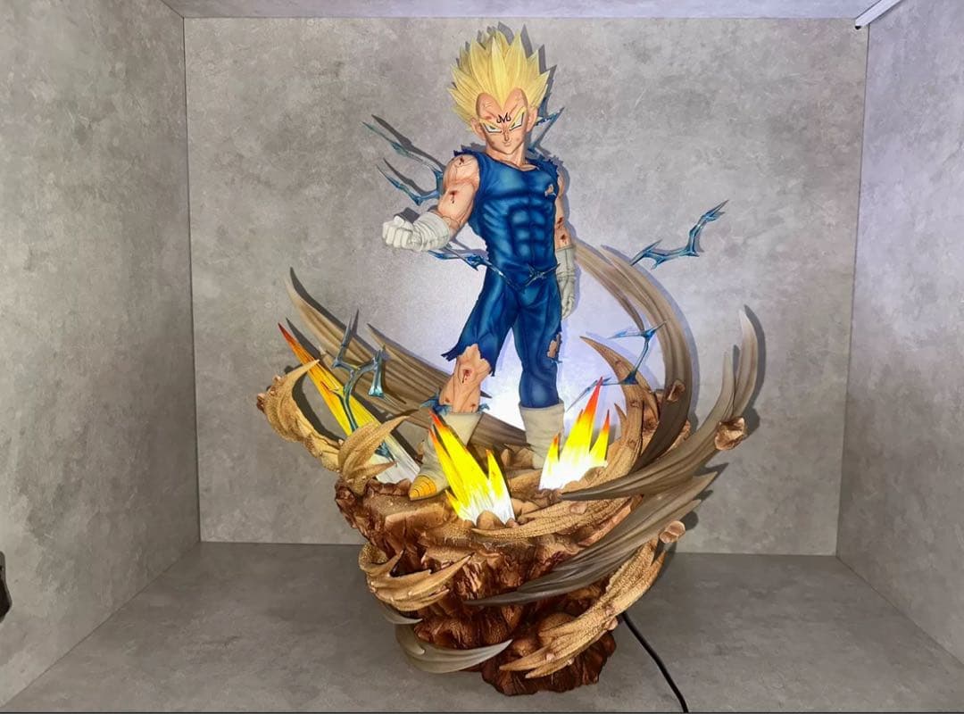 ドラゴンボール ベジータ ガレキ ガレージキット スタチュー X⑤④