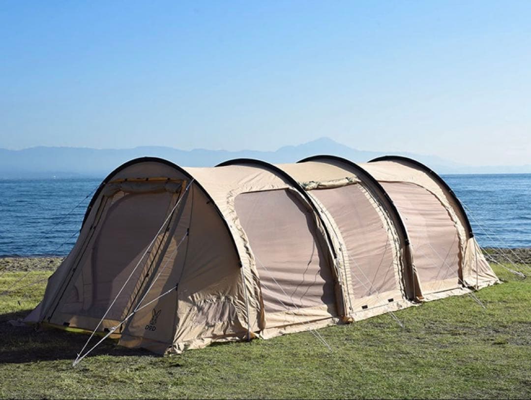 週末限定価格DOD カマボコテント3M タン 新品未開封