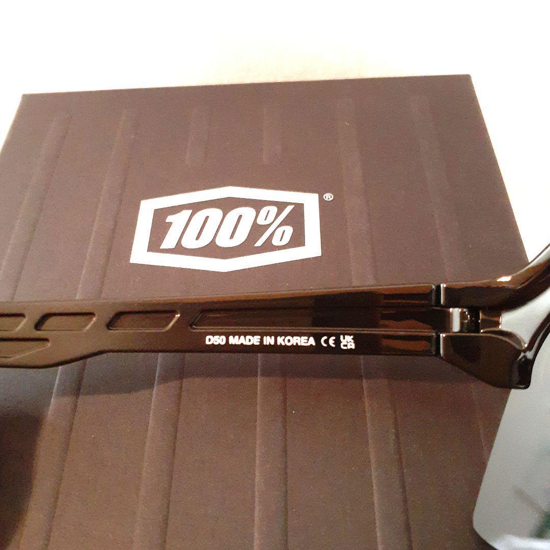 k 100% S3 マットグロスブラック ワンハンドレッド サングラス