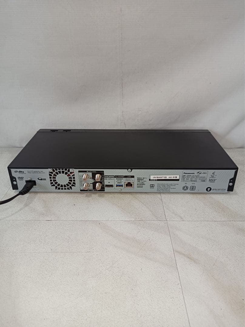 [M43] パナソニック　ブルーレイディスクレコーダー DMR-2CX200