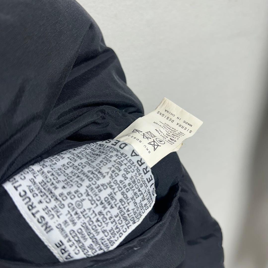 SIERRA DESIGNS × BEAMS PLUS ダウンベスト 黒