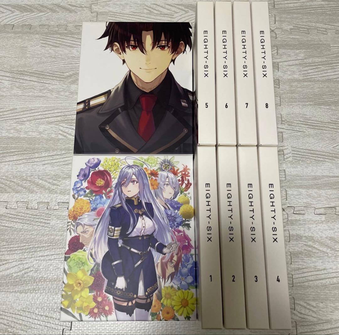 86-エイティシックス- DVD 全8巻 全巻収納BOX 小説 原画集 設定資料