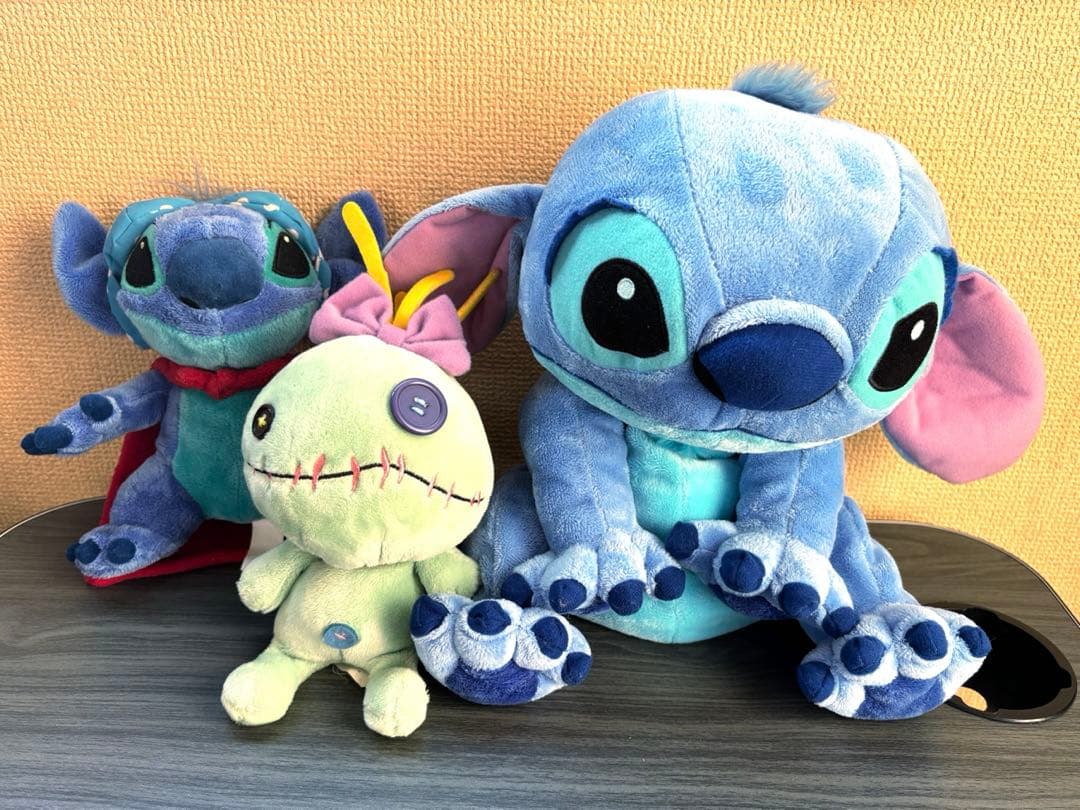 スティッチ スクランプ ぬいぐるみ まとめ売り ディズニーストア ハートランド
