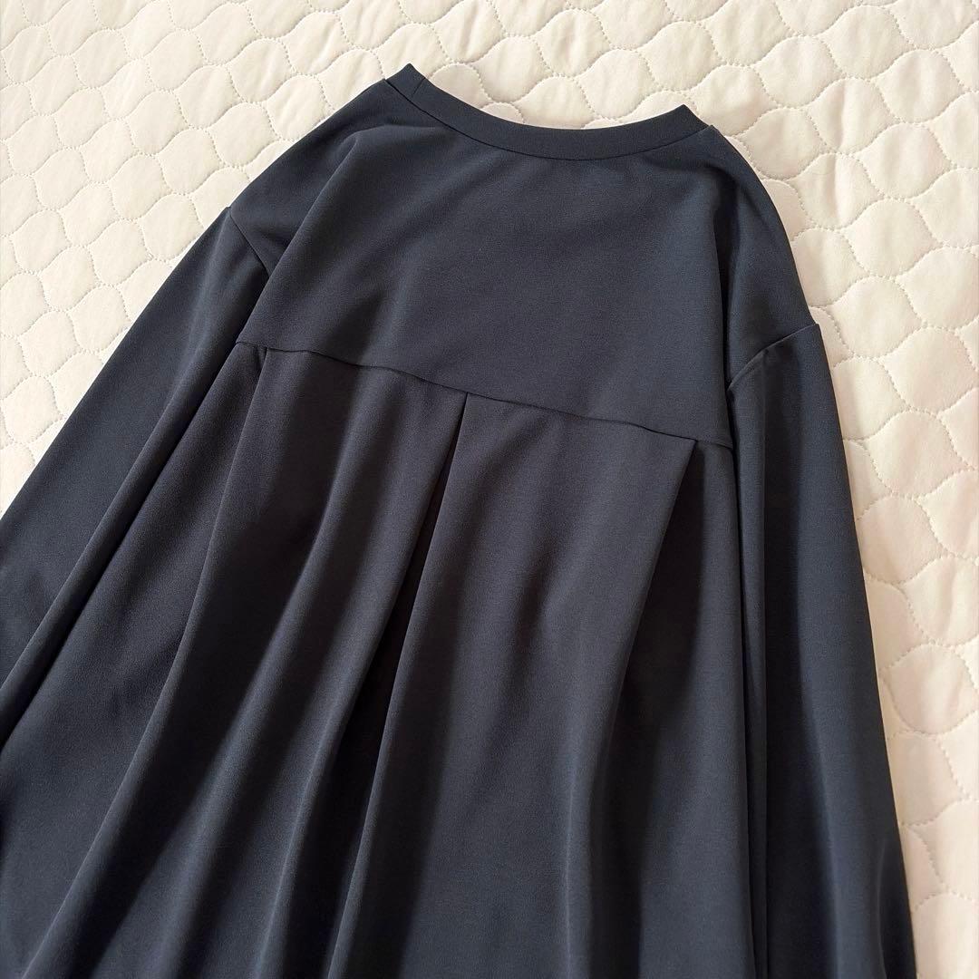 【美品】BEARDSLEY Tブラウス FREEサイズ ダークグレー