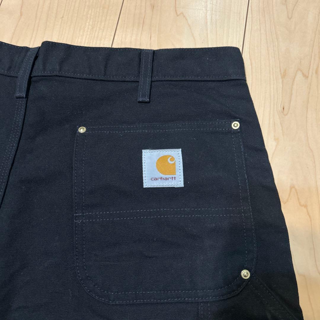 Carharttダブルニー　カーハートペインターパンツ　 ブラック　USA