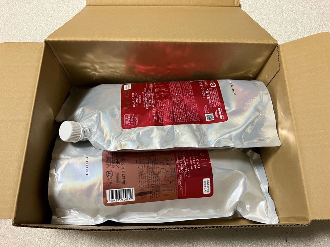 ミルボン オージュア フィルメロウ トリートメント＆シャンプー 詰め替え1kg