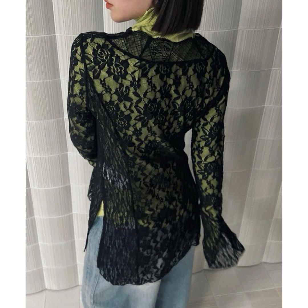 Ameri VINTAGE アメリ COMBINATION LACE TOP