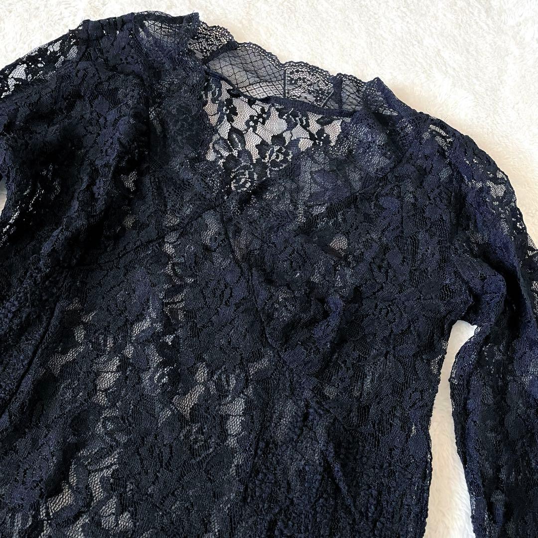 Ameri VINTAGE アメリ COMBINATION LACE TOP