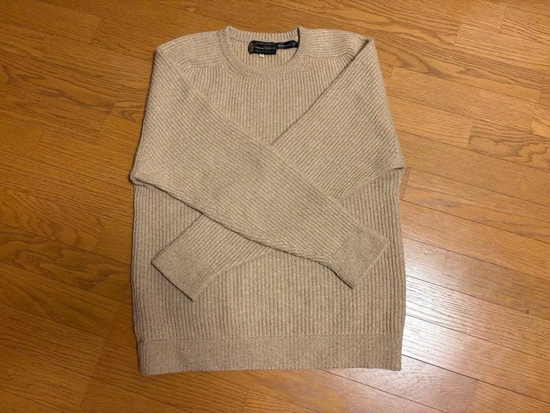 希少100%キャメルヘア◆スコットランド製 セーター