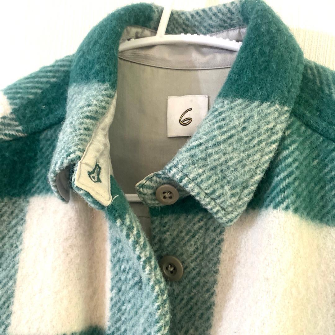 M*。様 6（ROKU） チェックCPOコート