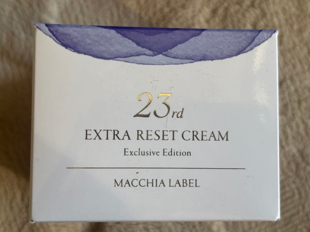 MACCHA LABEL エクストラリセットクリーム23rd