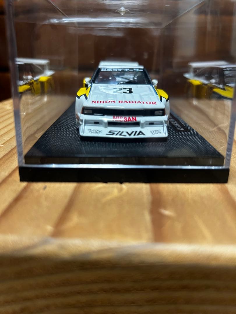 ミニカー NISSAN SILVIA Turbo Super Silhouette