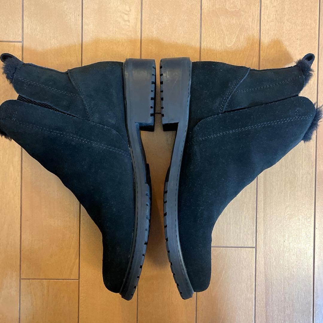 【美品】EMU Australia Pioneer サイドゴアブーツ 25cm黒