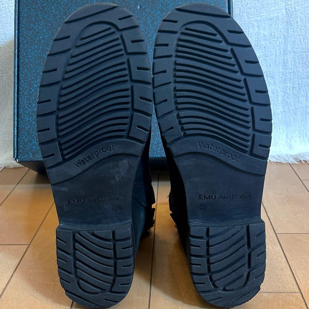 【美品】EMU Australia Pioneer サイドゴアブーツ 25cm黒