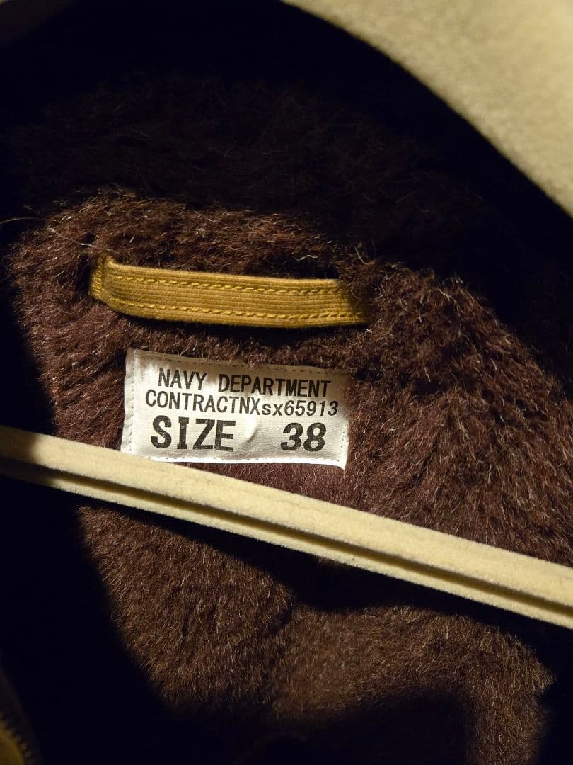 最終価格です。2月いっぱいまで出品。ワイパーインク　N1デッキジャケット　38