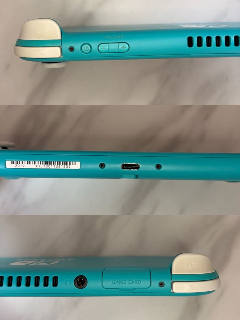 Switch ライト ターコイズ ☆ジャンク品☆初期化済