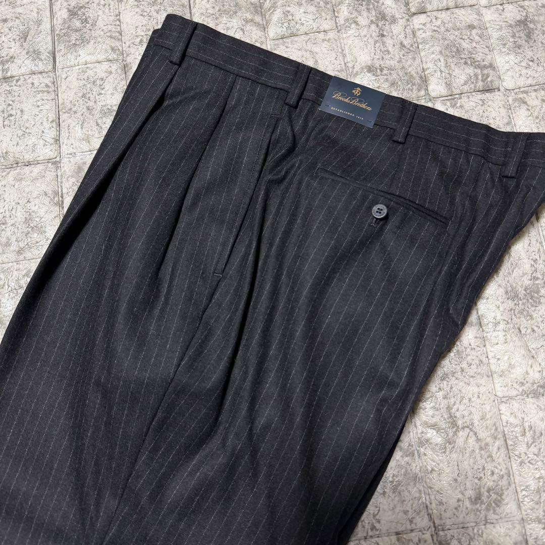 新品　ブルックスブラザーズ　スーツ　セットアップ　フランネル　大きいサイズ