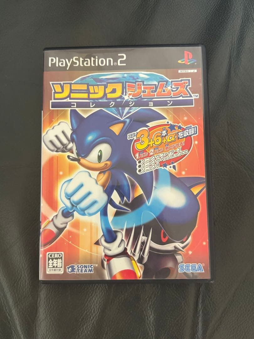 PS2 ソニックジェムズコレクション 美品