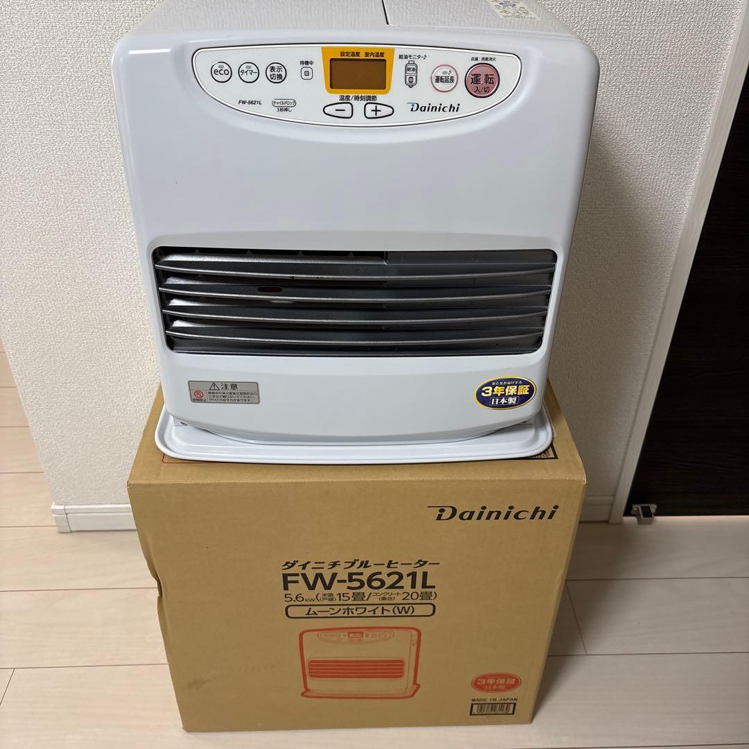 ダイニチ　石油ファンヒーター FW-5621L-W 15〜20畳