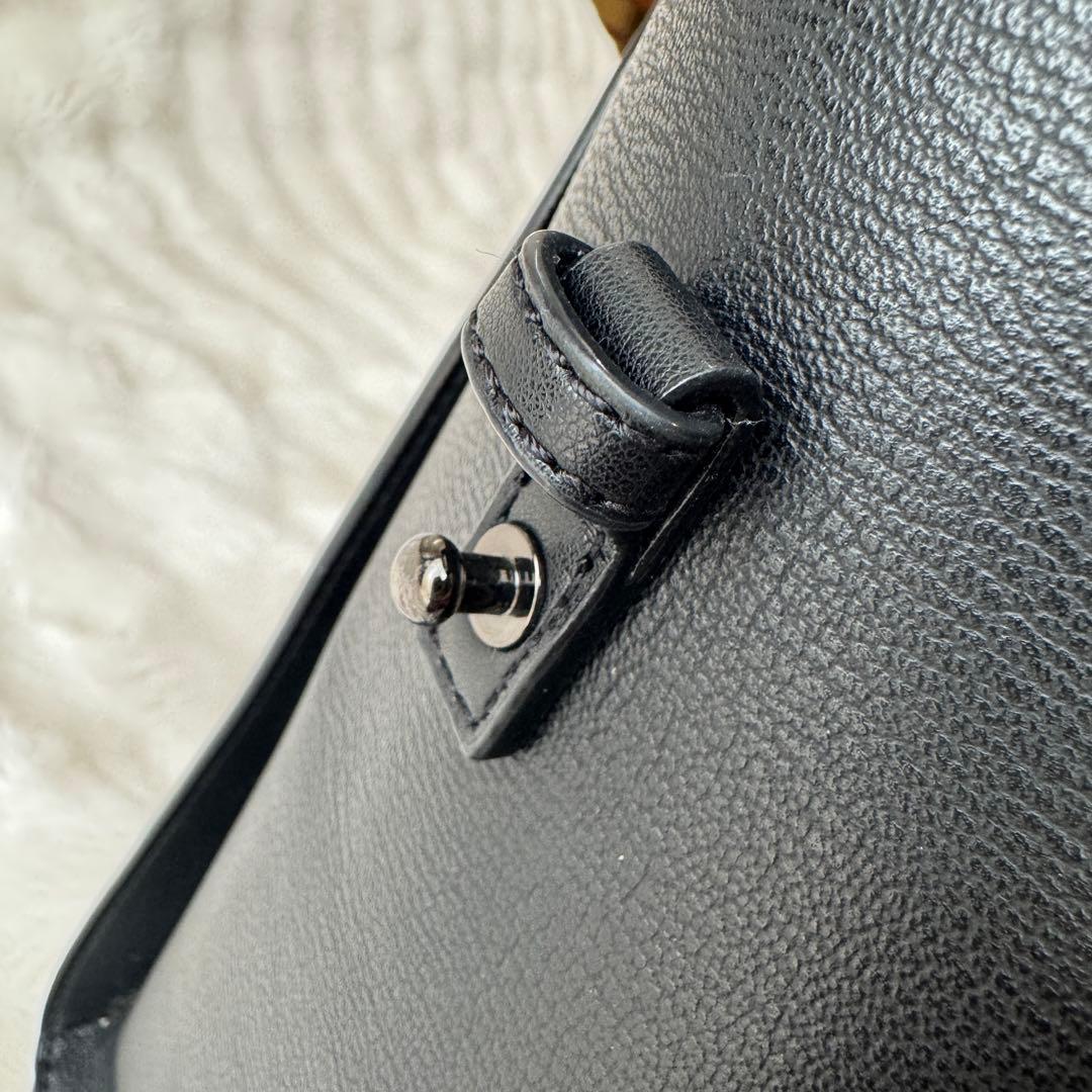 【美品】CHARLES & KEITH✨ブラック ビジネス バッグ トート A4