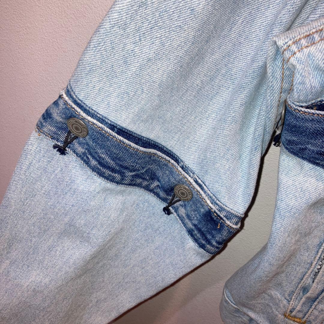 BONUM LEVI'S リメイク デニムジャケット　Gジャン　Lサイズ