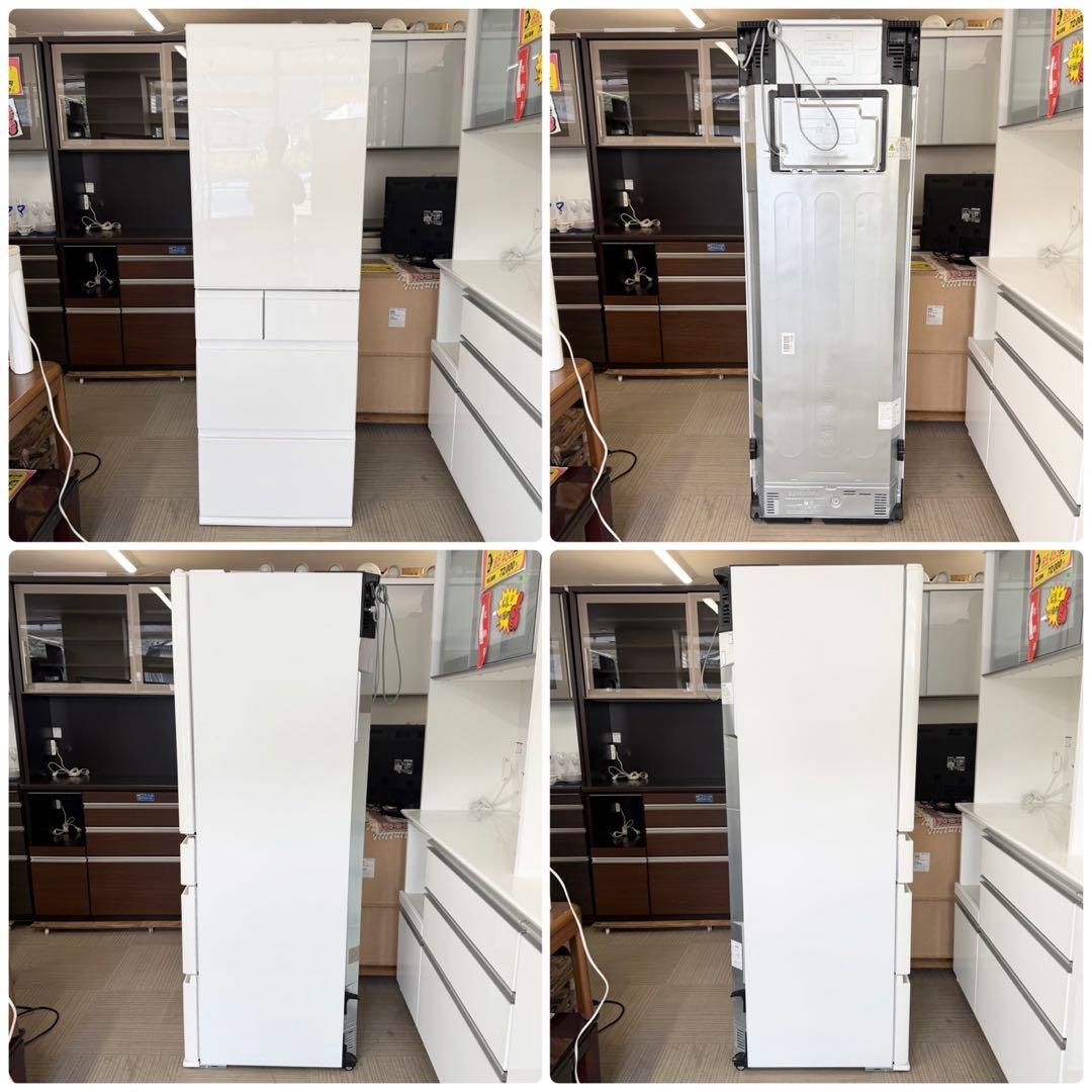 【超美品‼️】パナソニック 2021年製 406L冷蔵庫ナノイー 微凍結パーシャル