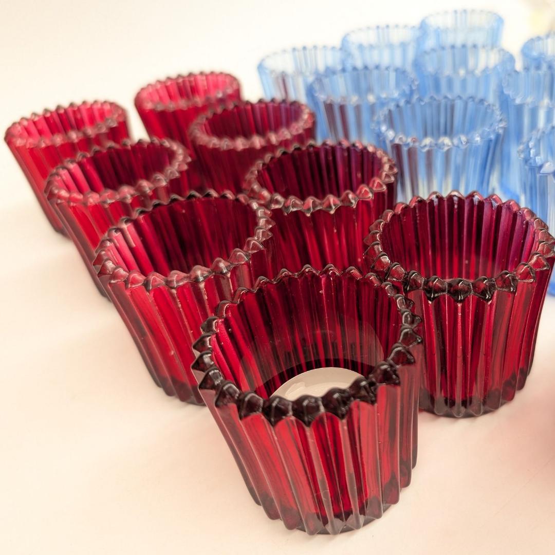 indiana glass キャンドルグラス インディアナグラス 21点 まとめ