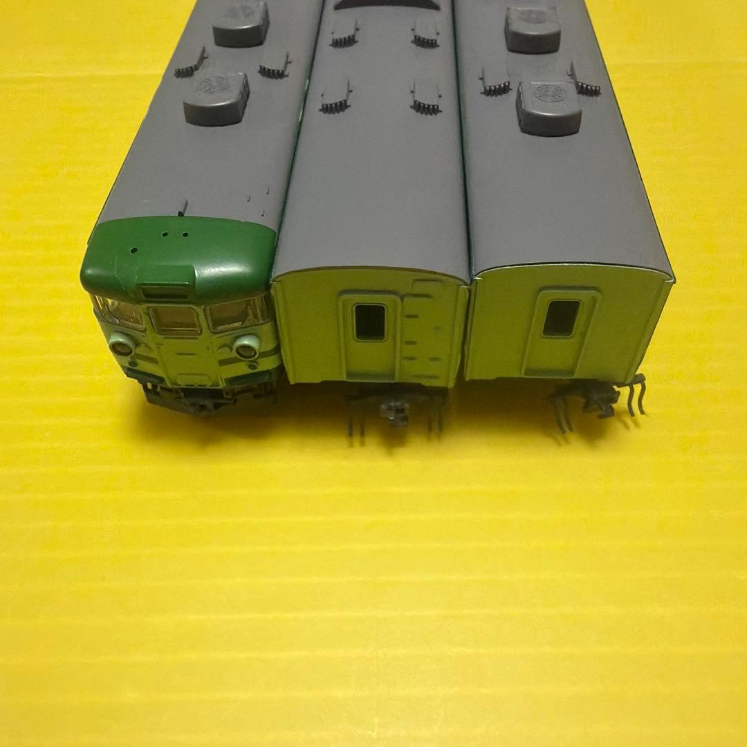 Nゲージ　KATO 165系ムーンライト　赤、緑、茶　9両セット