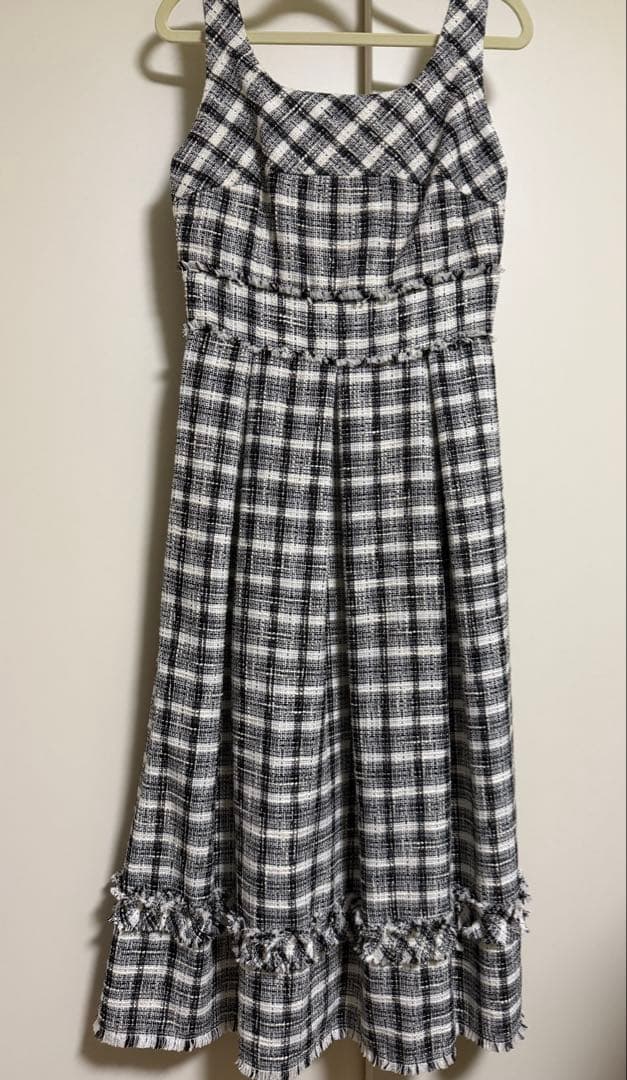 ワンピース herlipto Summer Tweed Midi dress