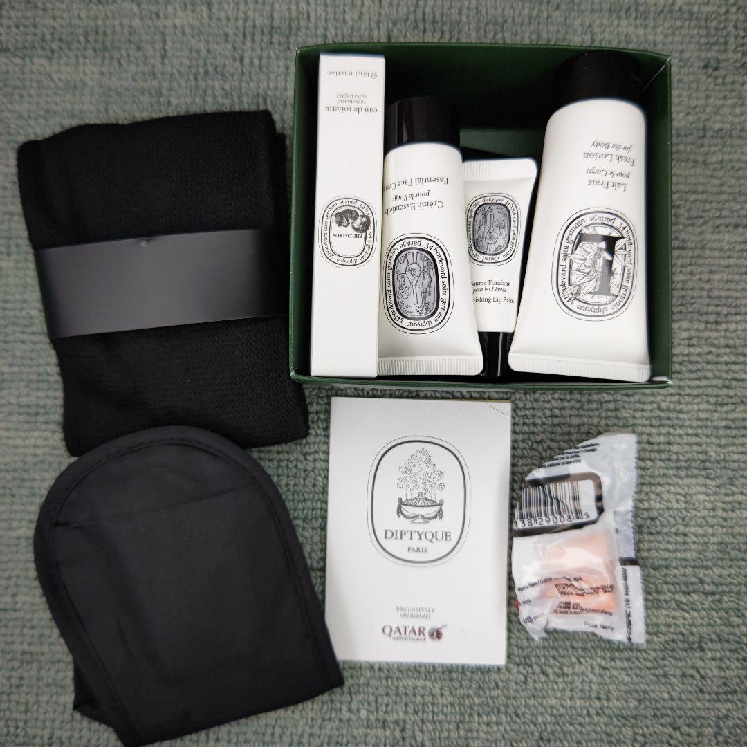 カタール航空　アメニティー　ディプティック4点