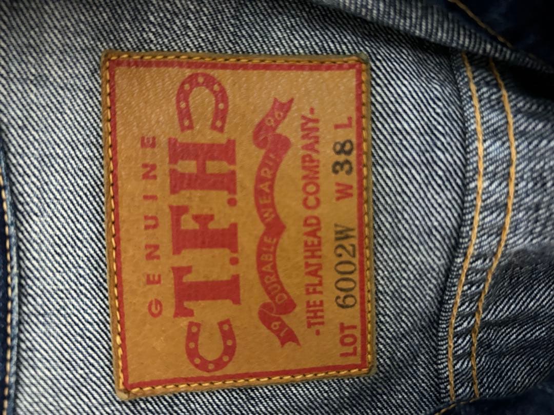 ラ*0様 THE FLATHEAD デニムジャケット LOT 6002W W 3