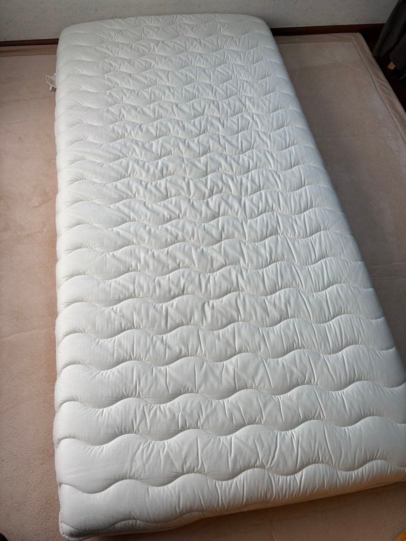 【美品】雲のやすらぎプレミアム　敷布団シングルサイズ