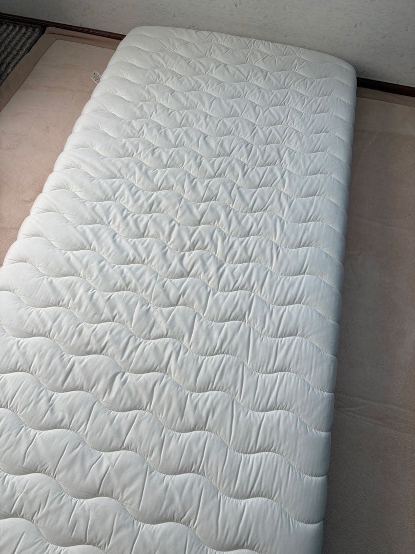 【美品】雲のやすらぎプレミアム　敷布団シングルサイズ