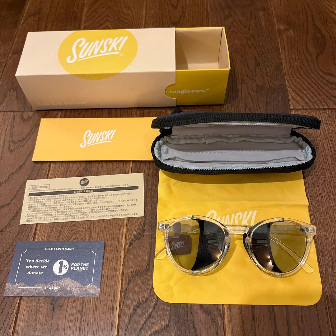 SUNSKI サングラス Tera Clear Slate Transition