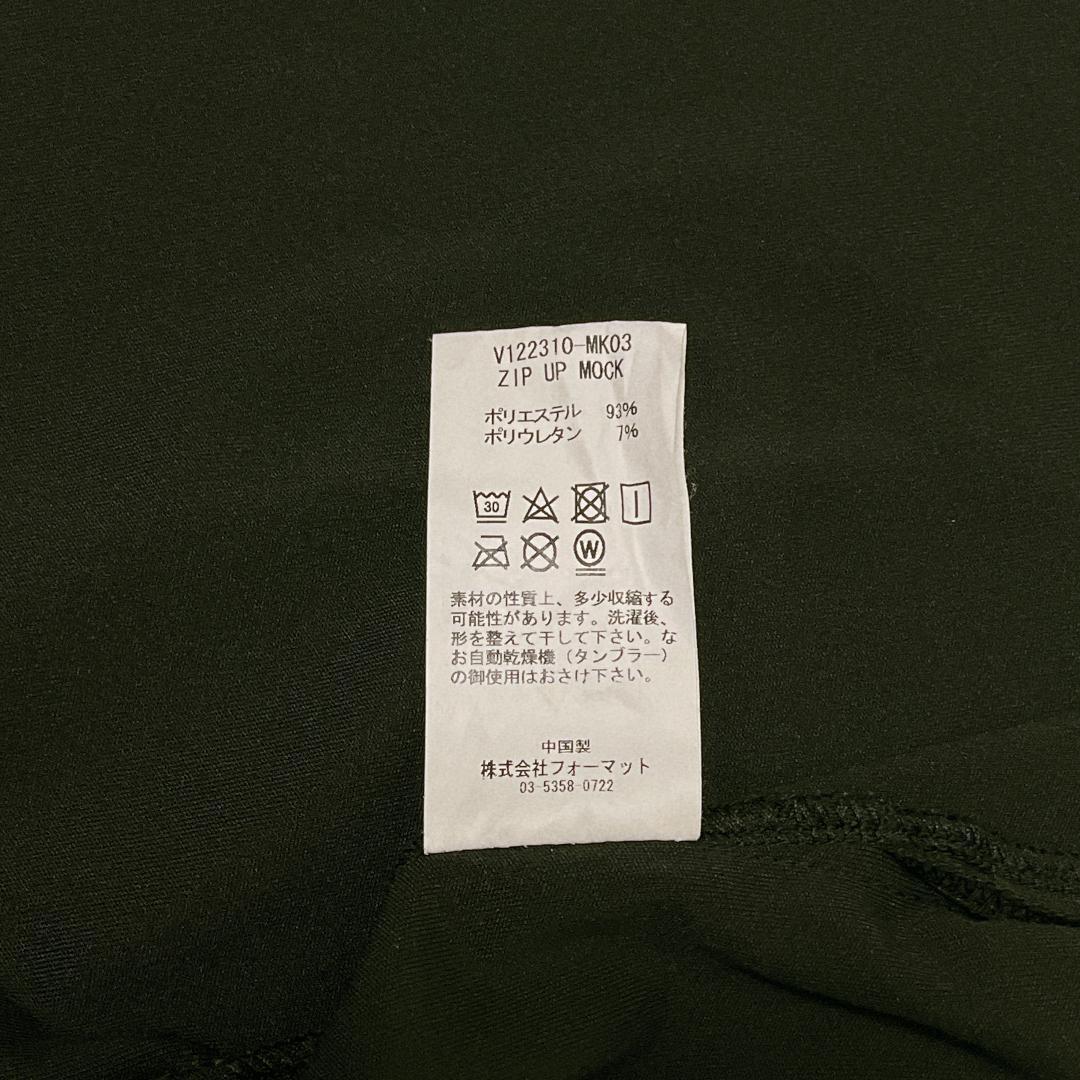 Ｖ12 ヴィトゥエルヴ 半袖 ハーフジップ モックネック ゴルフウェア Ｌ