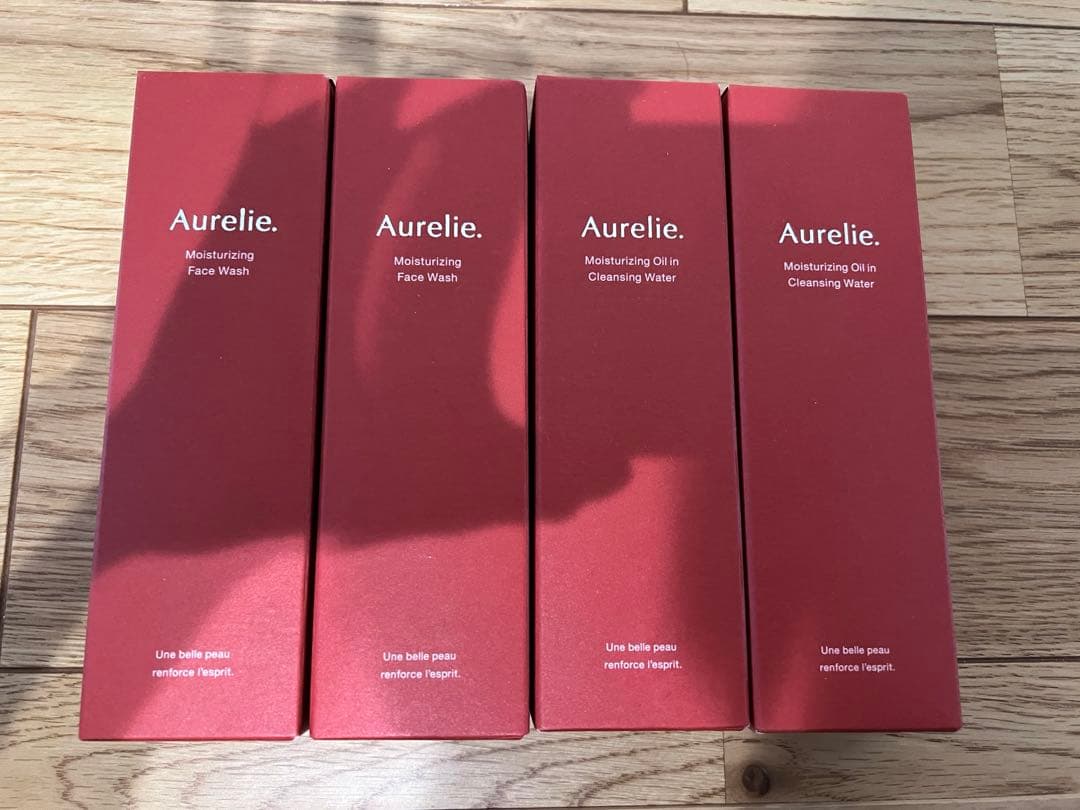 Aurelie 洗顔料２本　クレンジングオイル ２本セット