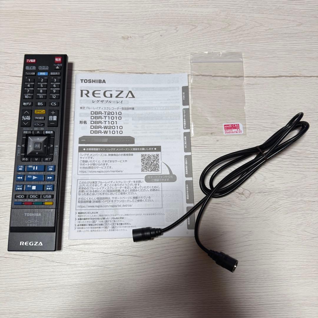 東芝 REGZA DBR-T101 ブルーレイレコーダー 2022年製
