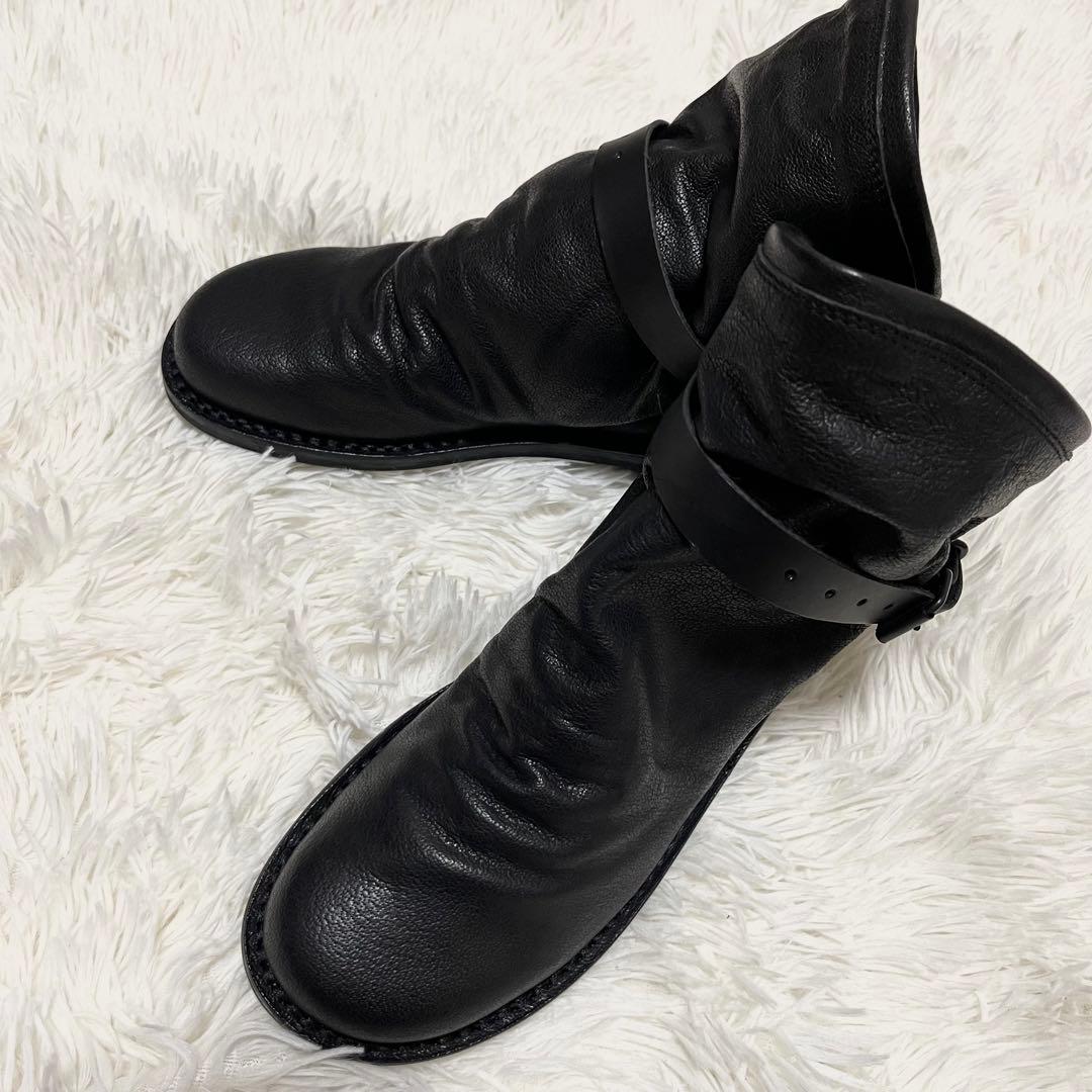 未使用級 trippen トリッペン Bomb ボム ブーツ　レザー ブラック