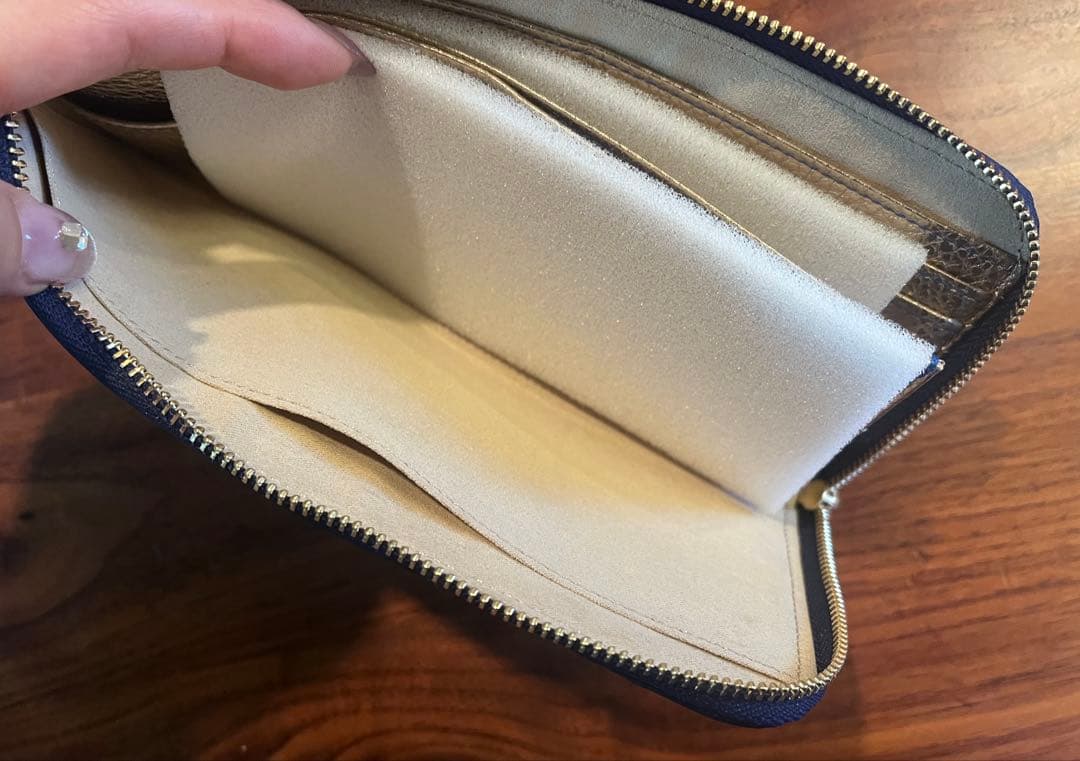 【HerSchedule】長財布　スイスブルー（Swiss Blue)