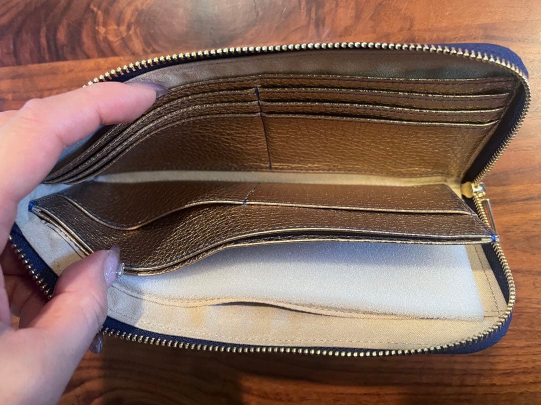 【HerSchedule】長財布　スイスブルー（Swiss Blue)