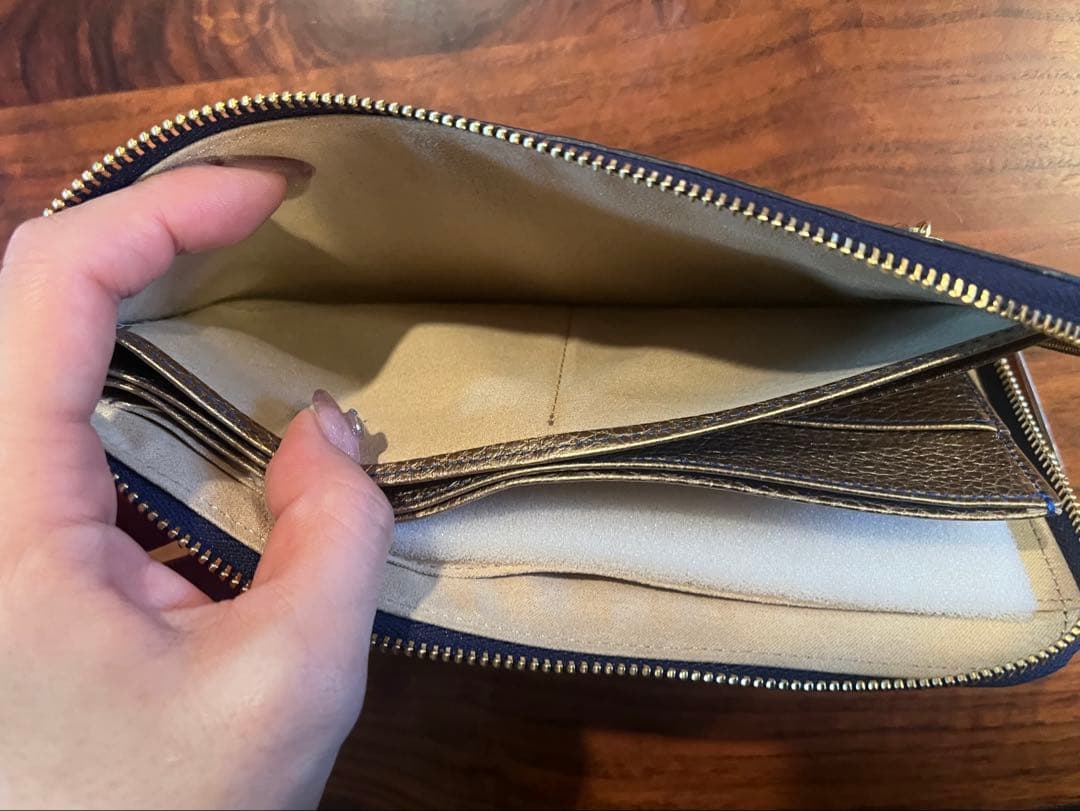 【HerSchedule】長財布　スイスブルー（Swiss Blue)