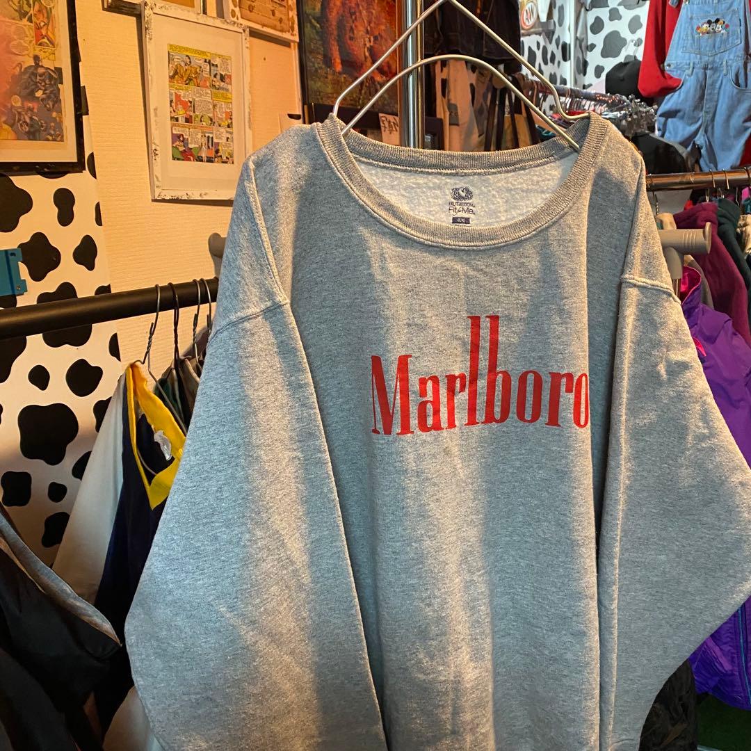 レア　マルボロ　タバコ　トレーナー　スウェット　アメカジ　ストリート　オーバー
