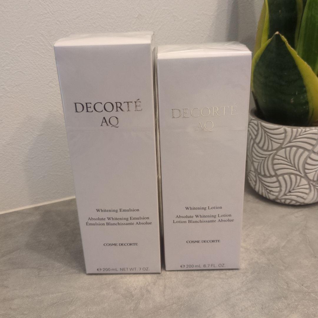 値下げ！【新品コスメデコルテ AQ ホワイトニングエマルジョン&ローションセット