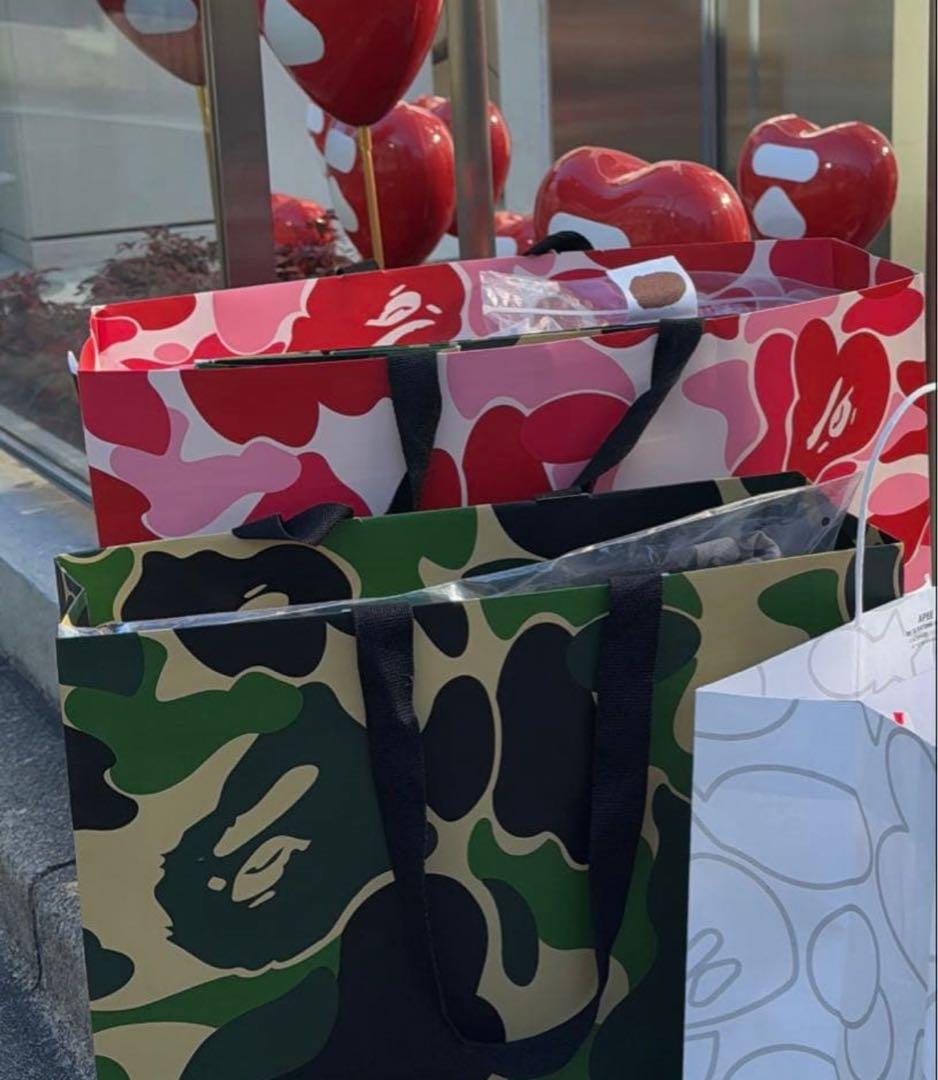 靴 A BATHING APE x SUBU Puffer sandal