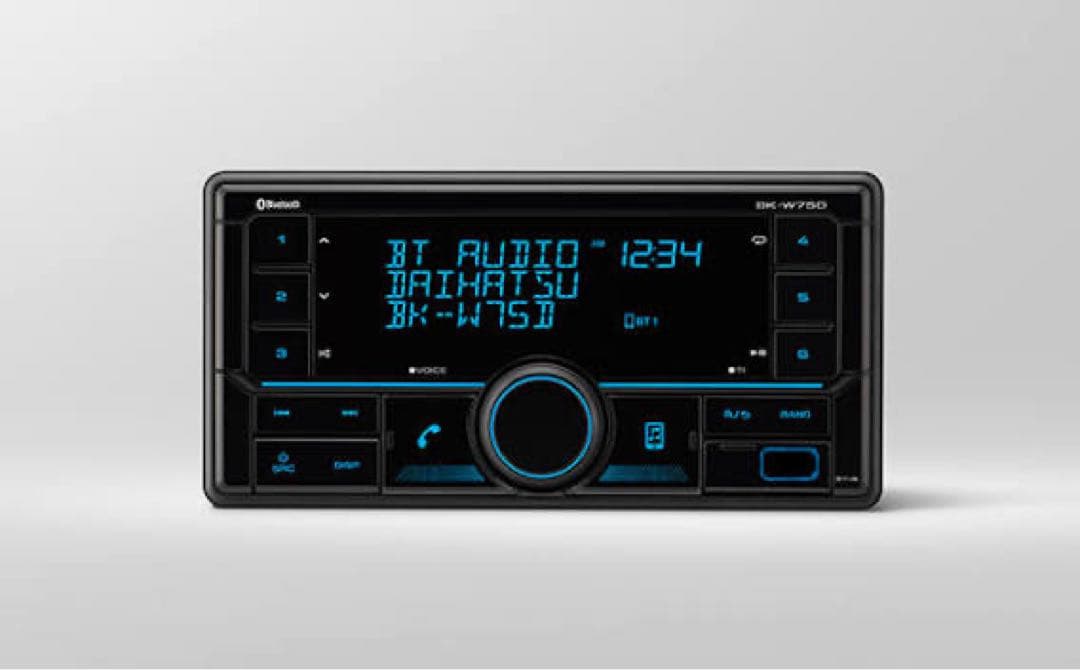 ※2日以降発送　新品未使用　ダイハツ KENWOODオーディオ BK-W75D