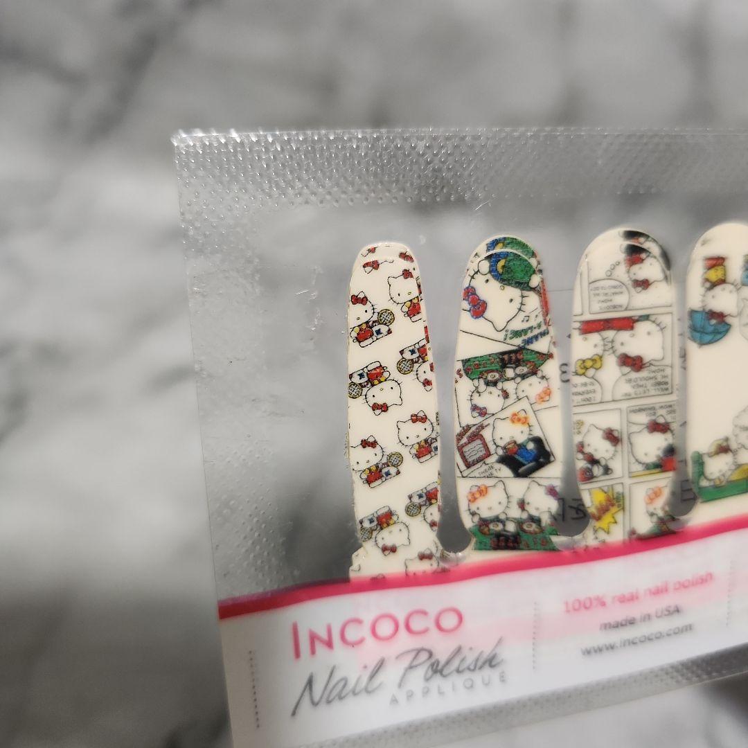 希少　未使用　INCOCO　インココ　ハローキティ　ネイルシール　マニキュア