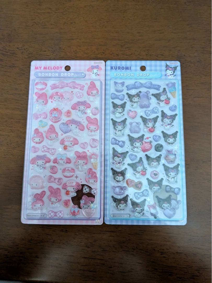 【国内正規品】ボンボンドロップシール サンリオ 第2弾 全8種コンプリートset