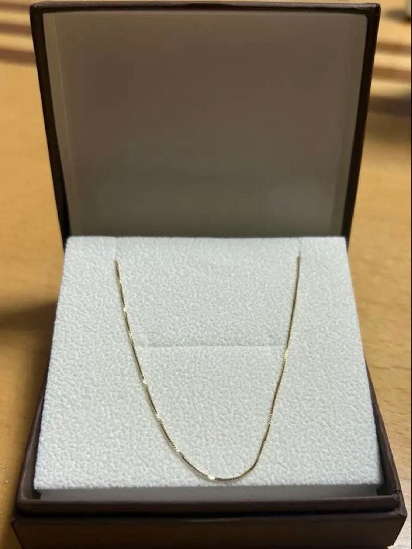 チェーン　ネックレス　地金　ペンダント　ベネチアン　k18 750 金　アクセ