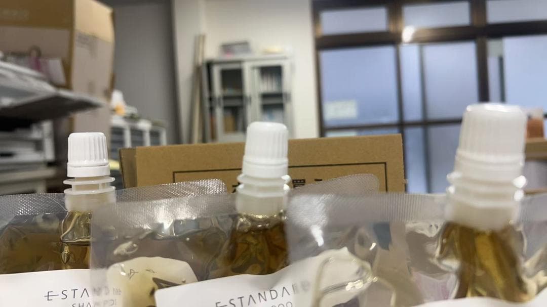 イイスタンダード(E STANDARD) シャンプー 詰め替え 500mL　3袋